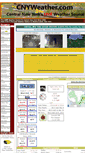 Mobile Screenshot of cnyweather.com